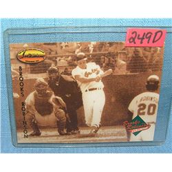 Brooks Robinson all star baseball card