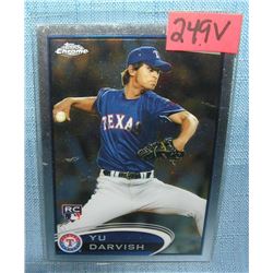 Yu Darvish all star baseball card