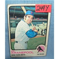 Ed Kranepool all star baseball card