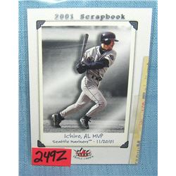 Ichiro Suzuki all star baseball card