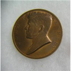 John F. Kennedy inaugurational medallion