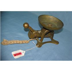 Solid brass antique trolly bell