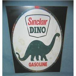 Siclair Dino Gasoline retro style advertising sign