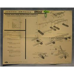 Vintage  Johnny Express bridge brochure