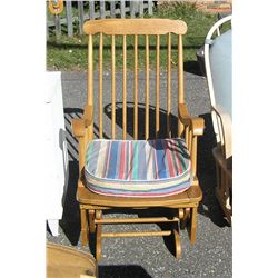 Maple platform rocker