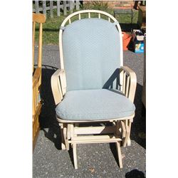 Blondwood platform rocker