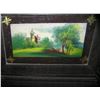 Image 5 : Antique Joseph L Smith reverse painted shelf clock