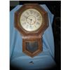 Image 1 : Antique wall clock by Wm L Gilbert Clock Co