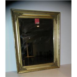 Antique gold gilded wall mirror circa 1880's