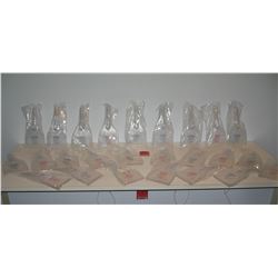 Lucite style hard plastic ice scrapers