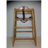 Image 1 : High quality maple child's restaurant high chair