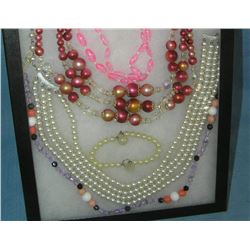 Costume jewelry bracelets, necklaces and more
