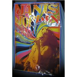 Classic Janis Joplin wall poster