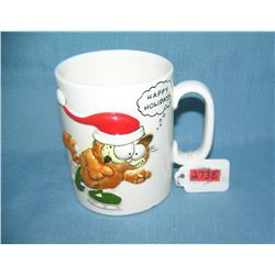 Vintage Garfield holiday mug