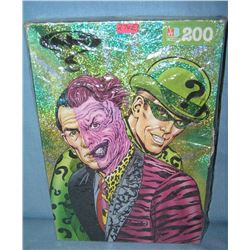 Batman's Riddler and Joker 200 piece puzzle