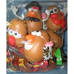 Large bag of Mr. Potato Head toys