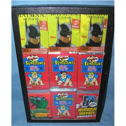 Group of vintage unopened non sports card packs