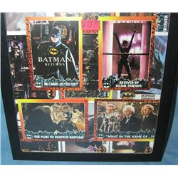 Group of vintage Batman cards