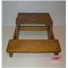 Image 2 : Antique child's carosuell decorative bench and desk