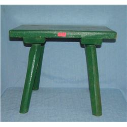 Antique painted bench circa early 1900's