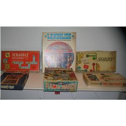 Large collection of vintage games