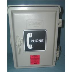 Professional quality outdoor telephone box
