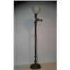 Image 1 : Antique floor lamp with milk glass shade