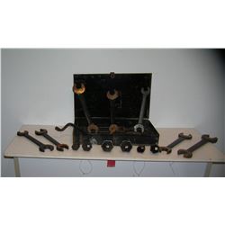 Large antique William's tool set