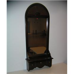 Decorative mirrored hall bench style display piece