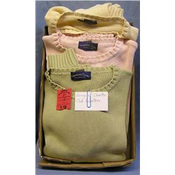 Group of vintage Charter Club sweaters