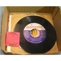 Group of vintage 45rpm records