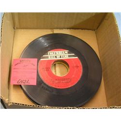 Group of vintage 45rpm records