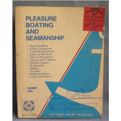 Pleasure boating and seamanship book,