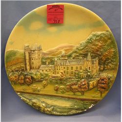 Hand painted wall plaque made in England