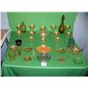Image 1 : Collection of vintage Depression glass, art glass and