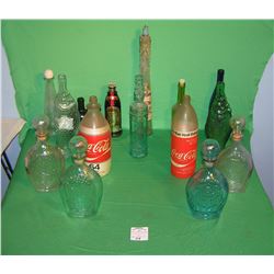 Collection of vintage bottles