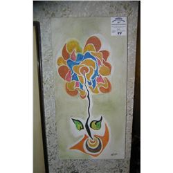 Artist signed oil on canvas painting