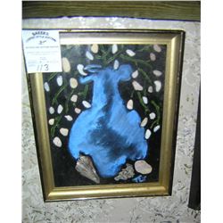 Matted and framed original art