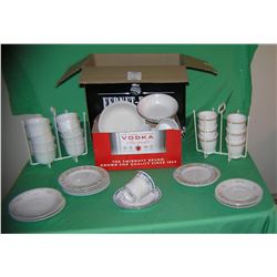 Estate box full of porcelain and china