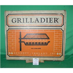 Grilladier the dripless grill by Bennett Ireland Corp