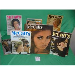 Large box full of vintage estate found magazines