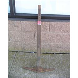Pick axe great for construction or farm tool