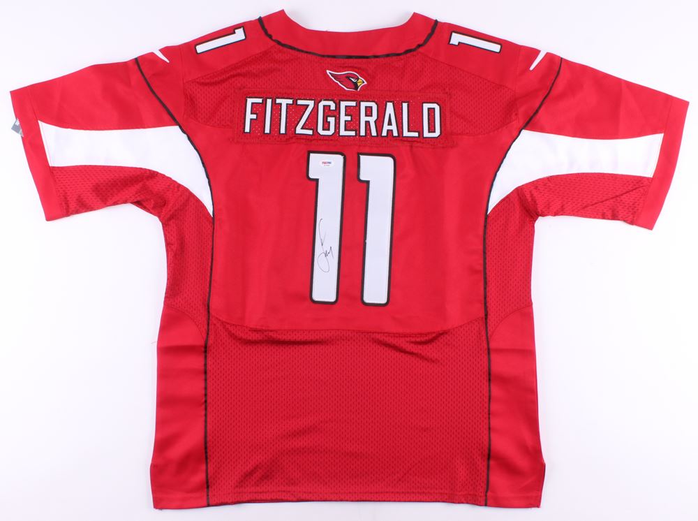 larry fitzgerald signed jersey