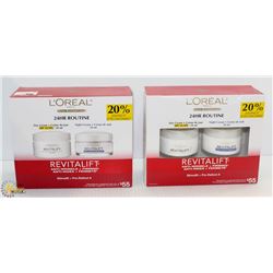 2 REVITALIFT CREAM KITS FROM LOREAL