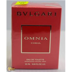 BVLGARI OMNIA CORAL EAU DE TOILETTE 25ML