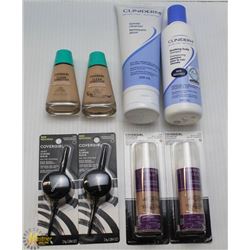 LOT OF COVERGIRL MAKEUP AND GENTLE CLEANSER
