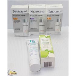 BAG OF ASSORTED SKIN CARE PRODUCT