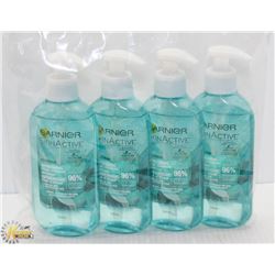 4X GARNIER SKINACTIVE  FACIAL CLEANSER
