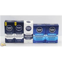 BAG OF NIVEA MEN AFTER SHAVE LOTION & BALM