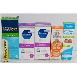 BAG OF ASSORTED ECZEMA CREAM